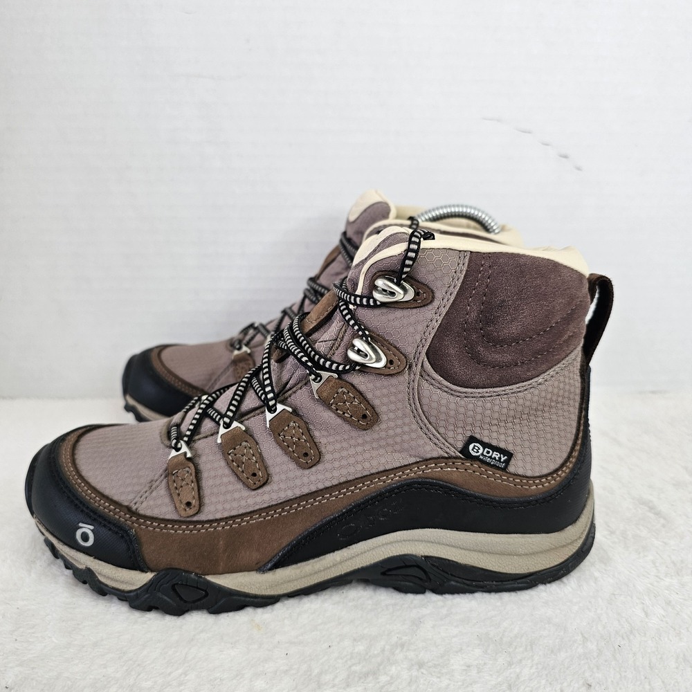 Oboz Juniper Mid B-Dry Waterproof Trail Hiking Boots Women's Size 6.5 US